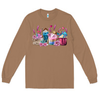 Toasted Coconut Unicorn Coffee Cups Long Sleeve Tee - MaliasSmallBusiness