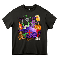 Asphalt zombie nurse   halloween Heavy Core Tee - AdoDesignShop