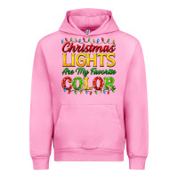 Fuchsia Pink christmas lights are my favorite color Urban Hoodie - FaDigitalArtStudio