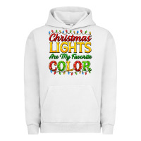 Pigment Lunar Rock christmas lights are my favorite color Urban Hoodie - FaDigitalArtStudio