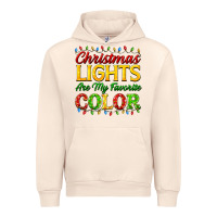 Sandshell christmas lights are my favorite color Urban Hoodie - FaDigitalArtStudio