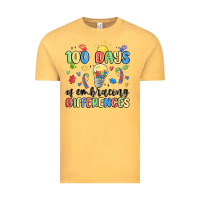 Vintage Mustard 100 days of embracing differences Vintage Tee - MaliasSmallBusiness