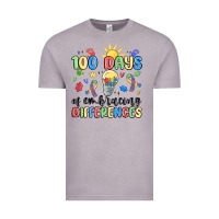 100 Days Of Embracing Differences Vintage Tee | Teevron