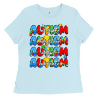 Baby Blue autism accept understand adopt advocate Ladies Tee - JahusDesignShop