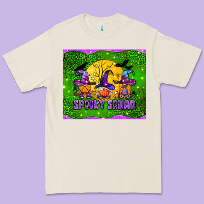 Spooky Squad Mouse Pad Premium Tee Designed By Bundleandbundleshop