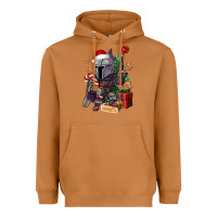 Meerkat Christmas gnome Heavyweight Hoodie - CowGirlArtShop