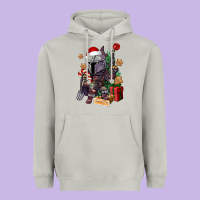 Christmas Gnome Heavyweight Hoodie Designed By Cowgirlartshop