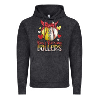 Vintage Black busy raising ballers Vintage Hoodie - MaliasSmallBusiness