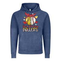 Vintage Denim busy raising ballers Vintage Hoodie - MaliasSmallBusiness
