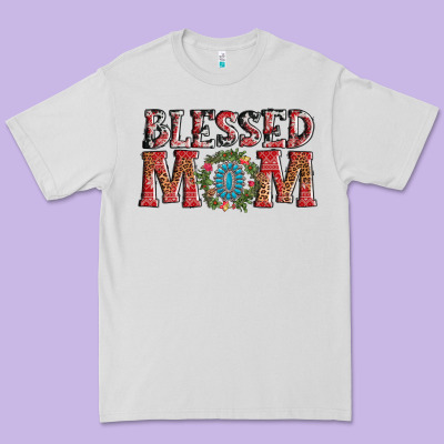 Blessed Mom Christmas Premium Tee Designed By Adodesignshop