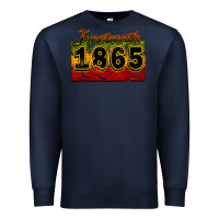 Navy juneteenth 1865 Premium Sweatshirt - CowGirlArtShop