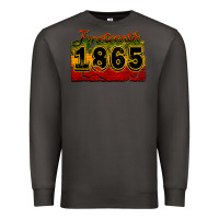 Smoke juneteenth 1865 Premium Sweatshirt - CowGirlArtShop