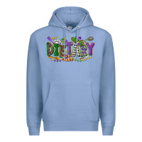 Colony Blue dietary mardi gras Premium Hoodie - CowGirlArtShop