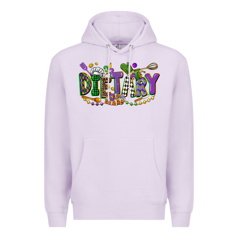 Dietary Mardi Gras Premium Hoodie by CowGirlArtShop | Teevron