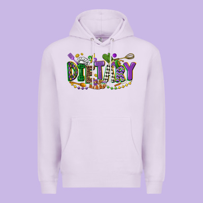 Dietary Mardi Gras Premium Hoodie Designed By Cowgirlartshop