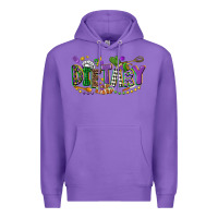 Purple dietary mardi gras Premium Hoodie - CowGirlArtShop