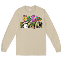 Mushroom Egg hunter Long Sleeve Tee - NancyCooperArtShop