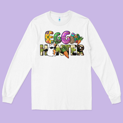 Egg Hunter Long Sleeve Tee Designed By Nancycooperartshop
