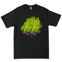 Black halloween patch Premium Tee - BundleAndBundleShop