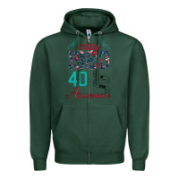 Sports Green Made In May 1980 40 Years Of Being Awesome Zipper Hoodie - Bettercallsaul