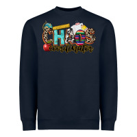 Navy chaos coordinator Heavyweight Sweatshirt - NancyCooperArtShop