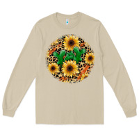 Mushroom leopard cactus sunflower Long Sleeve Tee - JahusDesignShop