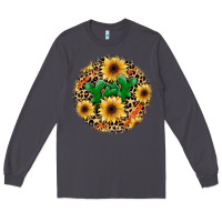 Smoke leopard cactus sunflower Long Sleeve Tee - JahusDesignShop