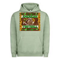 Pigment Oil Green american football with sunflower tumbler Urban Hoodie - BundleAndBundleShop