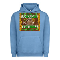 Pigment Pebble Blue american football with sunflower tumbler Urban Hoodie - BundleAndBundleShop