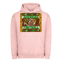 Pigment Salmon american football with sunflower tumbler Urban Hoodie - BundleAndBundleShop
