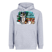 Heather Grey its freezin season Heavyweight Hoodie - CowGirlArtShop