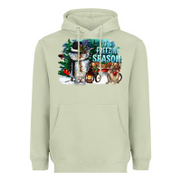 Matcha its freezin season Heavyweight Hoodie - CowGirlArtShop