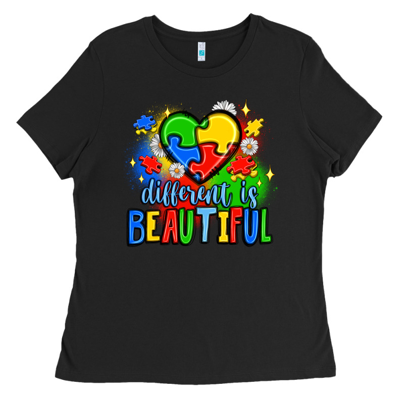 Different Is Beautiful Ladies Tee by JahusDesignShop | Teevron