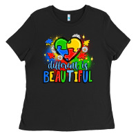 Black different is beautiful Ladies Tee - JahusDesignShop