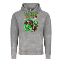 Cloud Rock lucky cowboy Vintage Hoodie - MaliasSmallBusiness