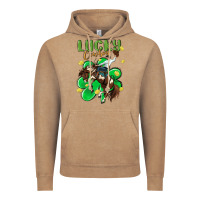 Vintage Coffee lucky cowboy Vintage Hoodie - MaliasSmallBusiness
