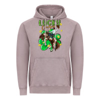 Vintage Zinc lucky cowboy Vintage Hoodie - MaliasSmallBusiness