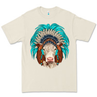 Bone hereford indian headdress Premium Tee - JahusDesignShop
