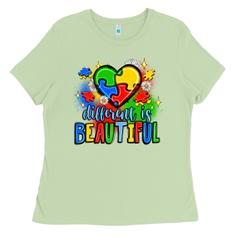 Different Is Beautiful Ladies Tee by JahusDesignShop | Teevron