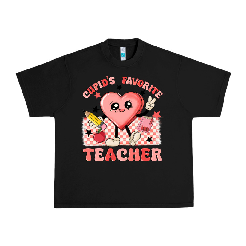 Cupid's Favorite Teacher Urban Heavy Tee by MaliasSmallBusiness | Teevron