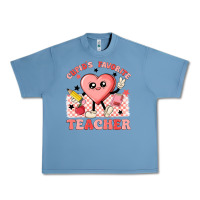 Pebble Blue cupid's favorite teacher Urban Heavy Tee - MaliasSmallBusiness