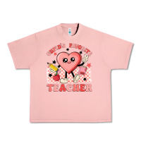 Salmon cupid's favorite teacher Urban Heavy Tee - MaliasSmallBusiness