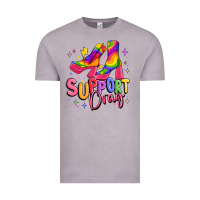 Support Drag Pride Vintage Tee | Teevron