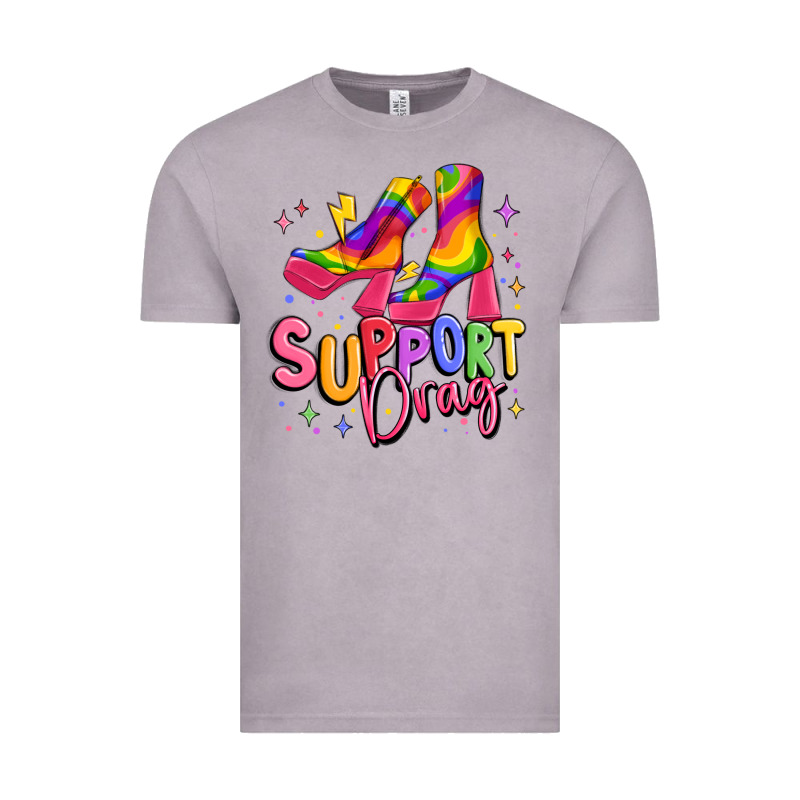 Support Drag Pride Vintage Tee by MaliasSmallBusiness | Teevron