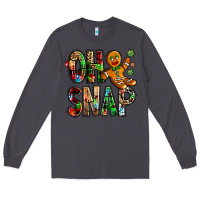 Smoke Oh snap Christmas Long Sleeve Tee - NancyCooperArtShop