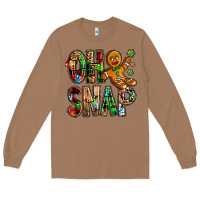 Toasted Coconut Oh snap Christmas Long Sleeve Tee - NancyCooperArtShop