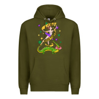 Army Green let the good times roll (2) Premium Hoodie - CowGirlArtShop
