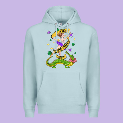 Let The Good Times Roll (2) Premium Hoodie Designed By Cowgirlartshop