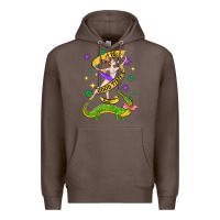 Coffee let the good times roll (2) Premium Hoodie - CowGirlArtShop