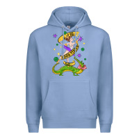 Colony Blue let the good times roll (2) Premium Hoodie - CowGirlArtShop